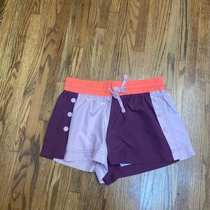 NWT Women's Athletic Shorts in Purple and Lilac